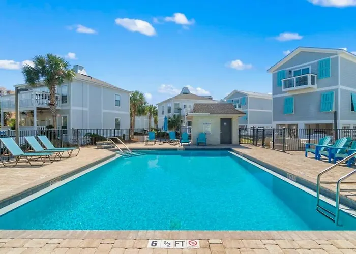 Gorgeous Coastal Townhome With Private Balcony Porch Wd And Shared Pool * Pensacola